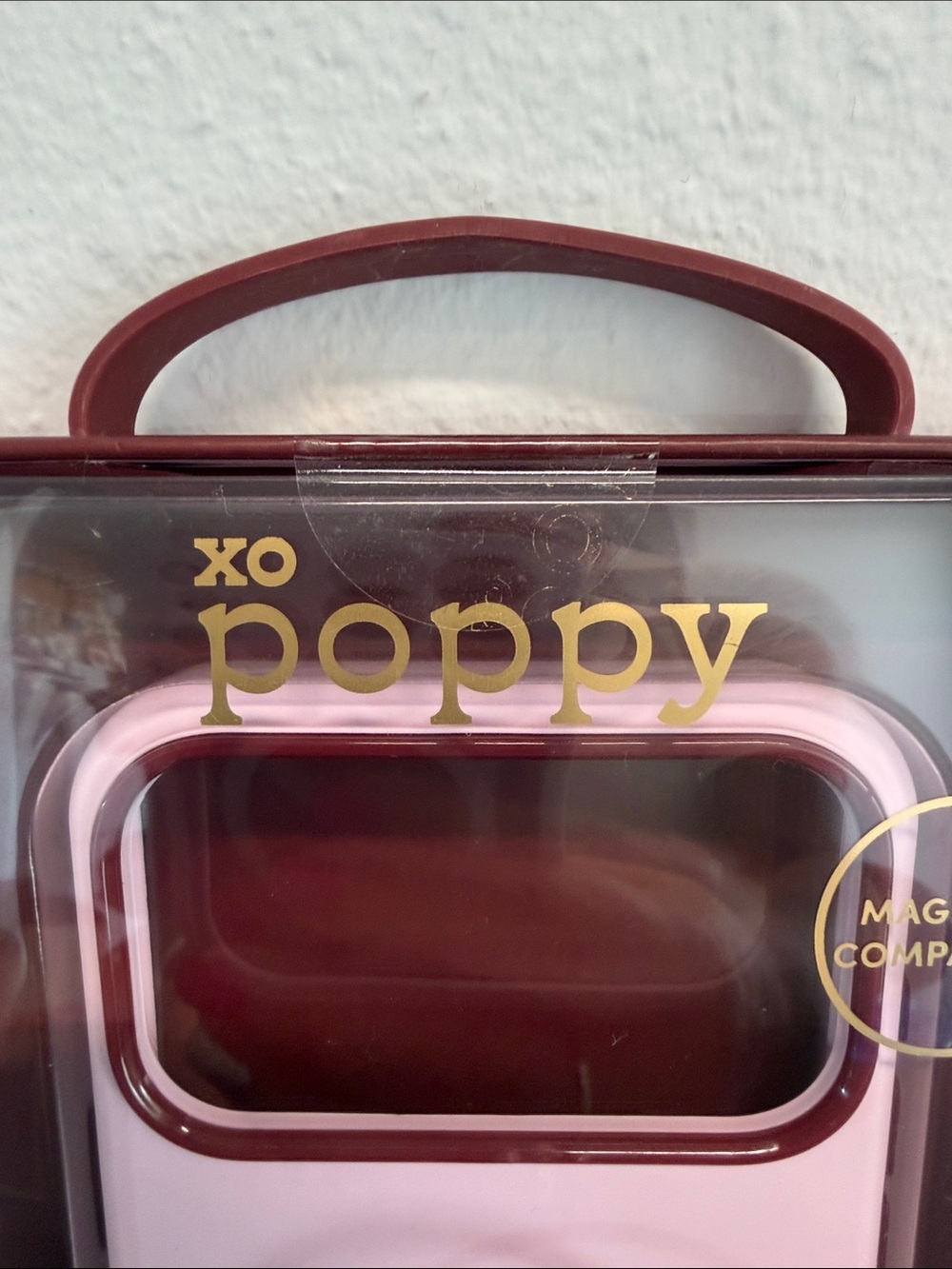 XO Poppy | Wine & Polka Dots iPhone 17 Pro Max MagSafe Case + USB-C Cable - Picture 2 of 10